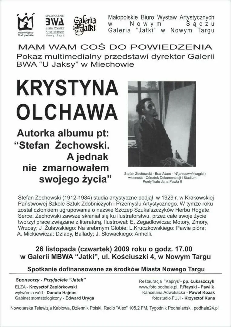 Spotkanie z cyklu "Mam Wam cos do powiedzenia"
