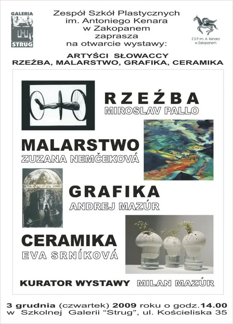 Otwarcie wystawy: Artyści Słowaccy, Rzeźba, Malarstwo, Grafika, Ceramika