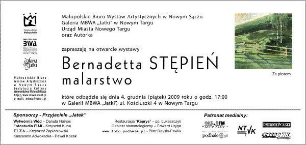 Wernisaż malarstwa Bernadetty Stępień