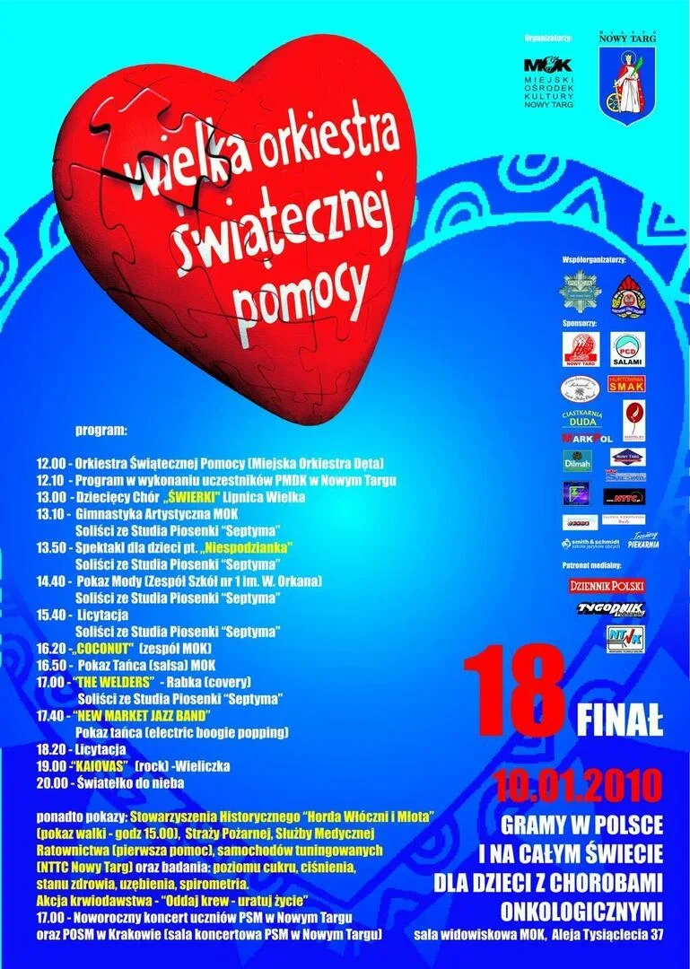 XVIII Finał WOŚP 2010