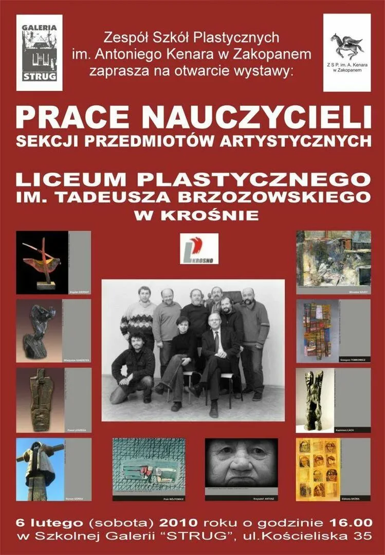 Otwarcie wystawy PRACE NAUCZYCIELI SEKCJI PRZEDMIOTÓW ARTYSTYCZNYCH