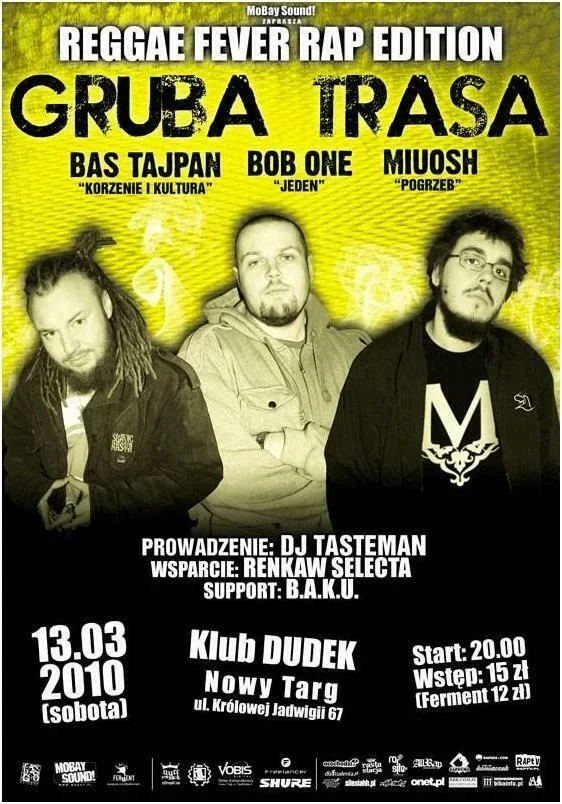 REGGAE FEVER RAP EDITION - GRUBA TRASA