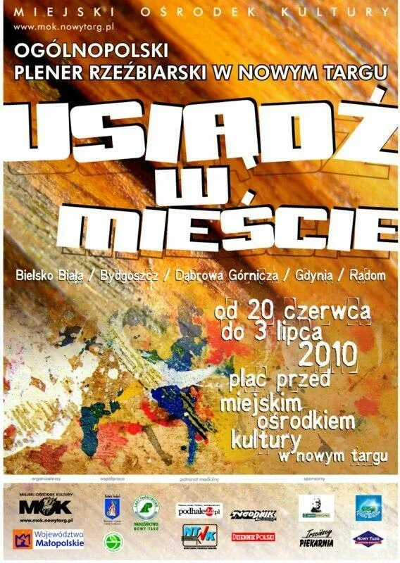 Usiądź w mieście - plener rzeźbiarski