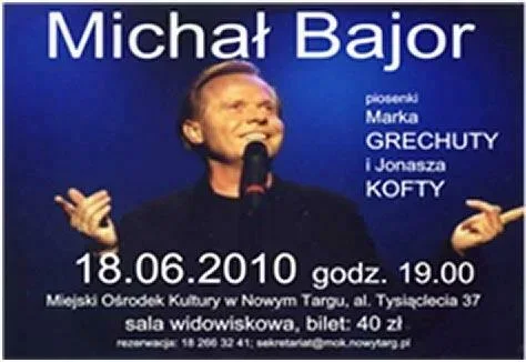 Michał Bajor - Piosenki Marka Grechuty i Jonasza Kofty