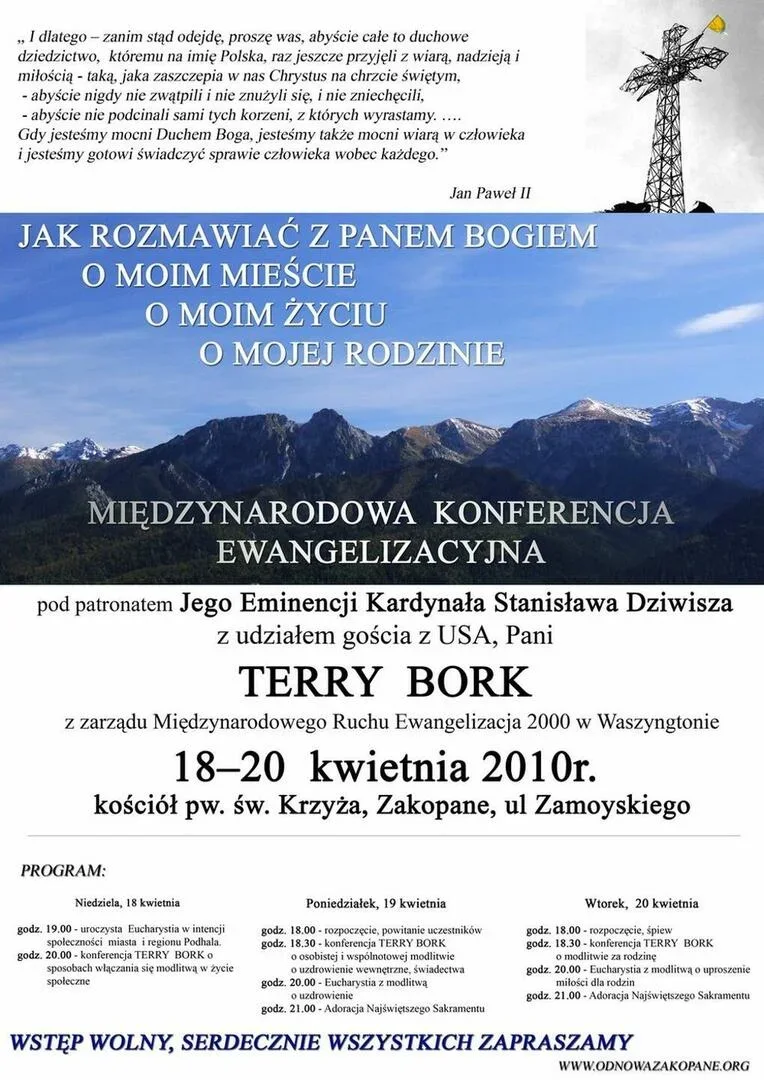 TERRY BORK W ZAKOPANEM