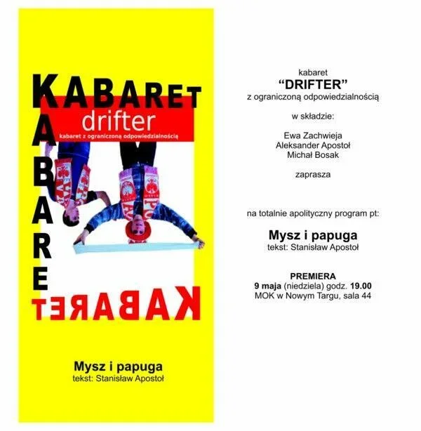 Występ kabaretu "Drifter" z ograniczoną odpowiedzialnością