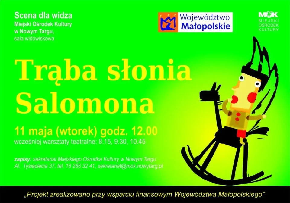 Spektakl "Trąba słonia Salomona"