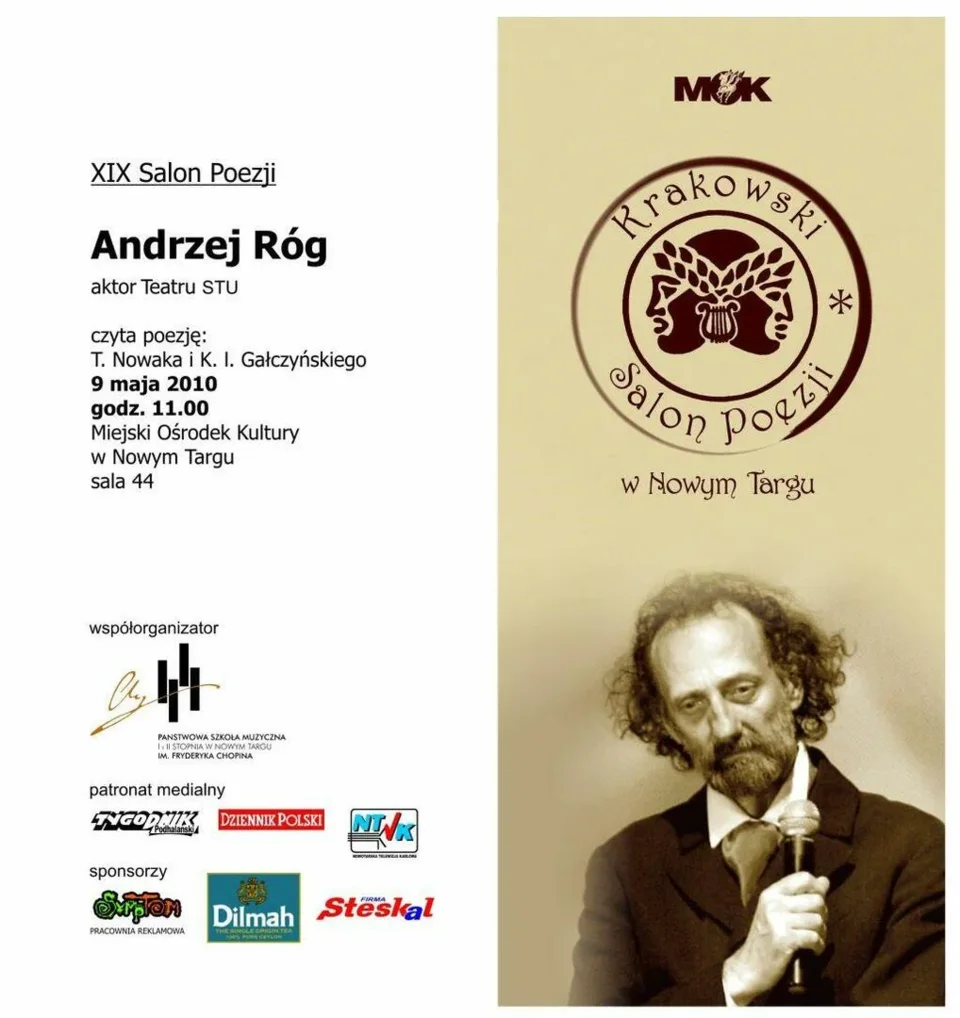 XIX Salon poezji - Andrzej Róg