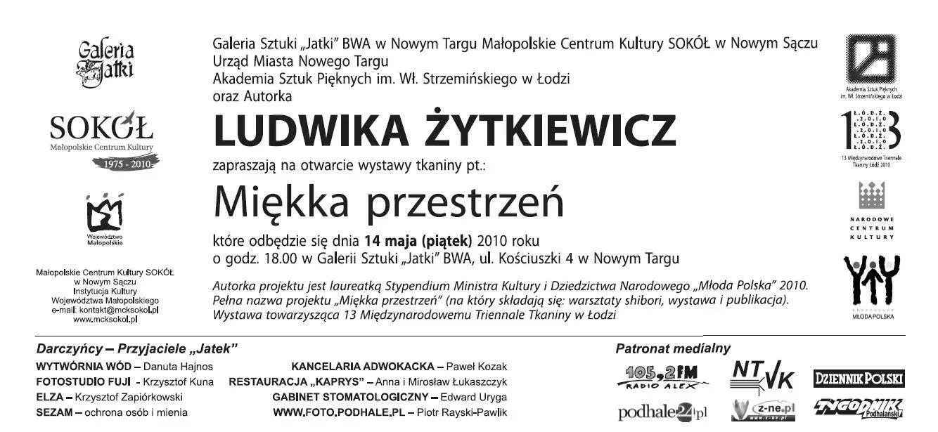 Otwarcie wystawy pt. "Miękka przestrzeń"