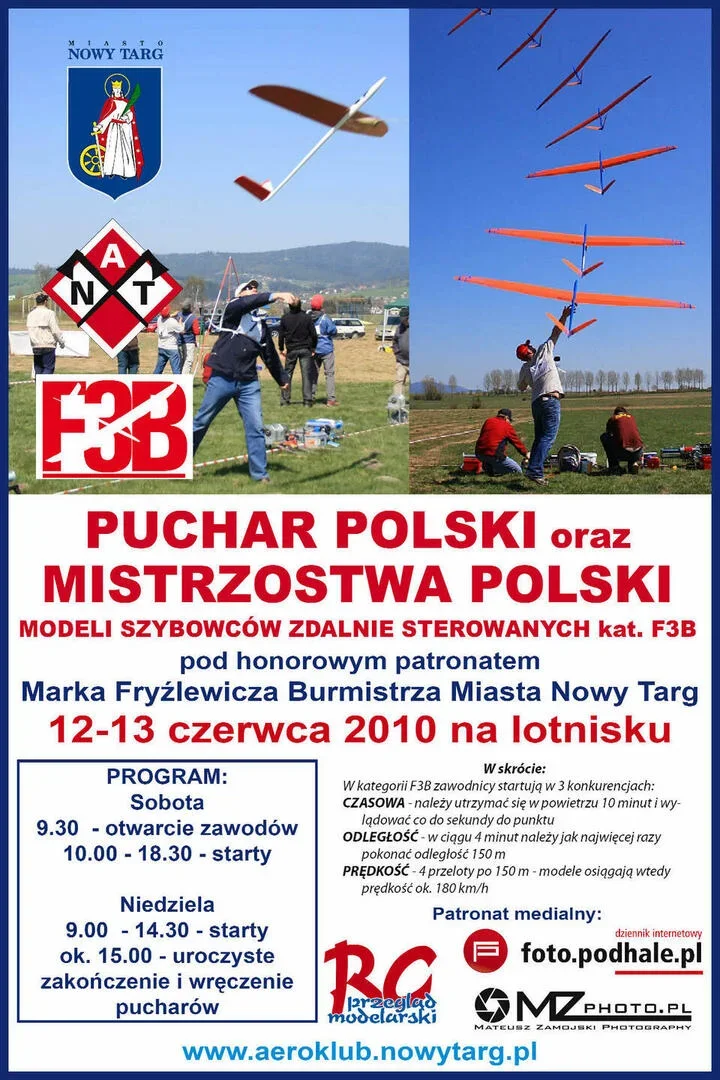 Zaproszenie na imprezę modelarską