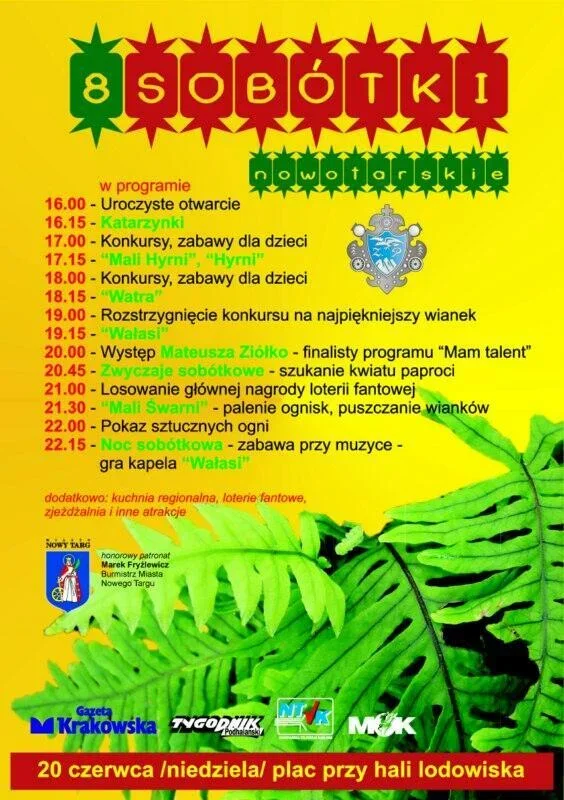 8 SOBÓTKI NOWOTARSKIE