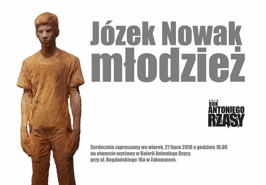 Otwarcie wystawy Józka Nowaka "młodzież"