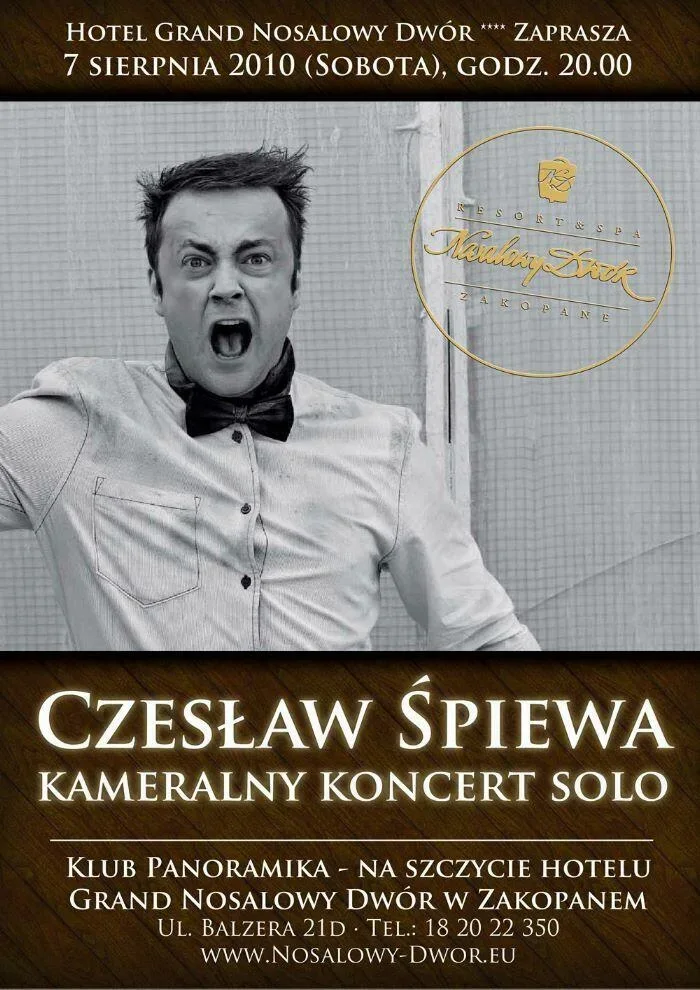 Gwiazdy w Grand Nosalowym Dworze: Czesław Śpiewa