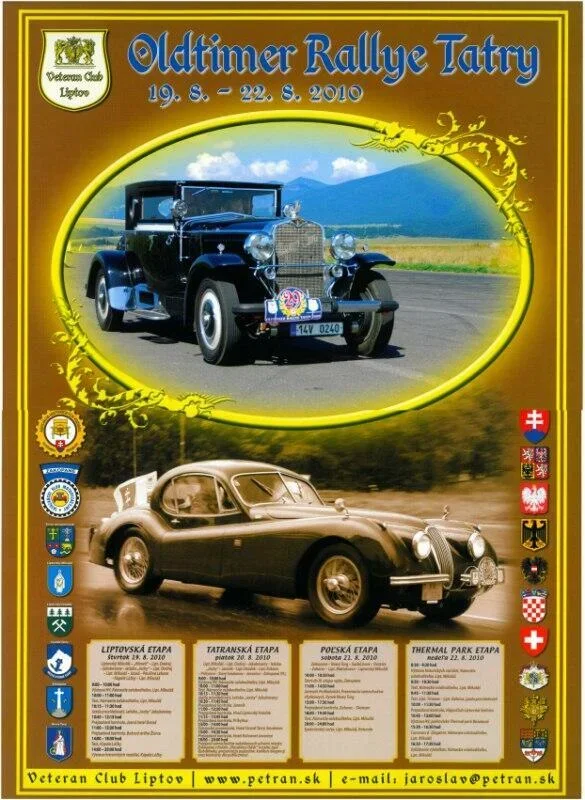 Pokaz zabytkowych samochodów "Oldtimer Rallye Tatry 2010"