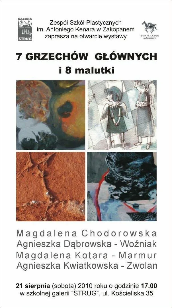 Otwarcie wystawy "7 GRZECHÓW GŁÓWNYCH i 8 malutki"