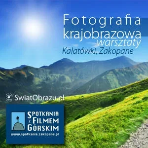 Warsztaty fotografii górskiej na Kalatówkach
