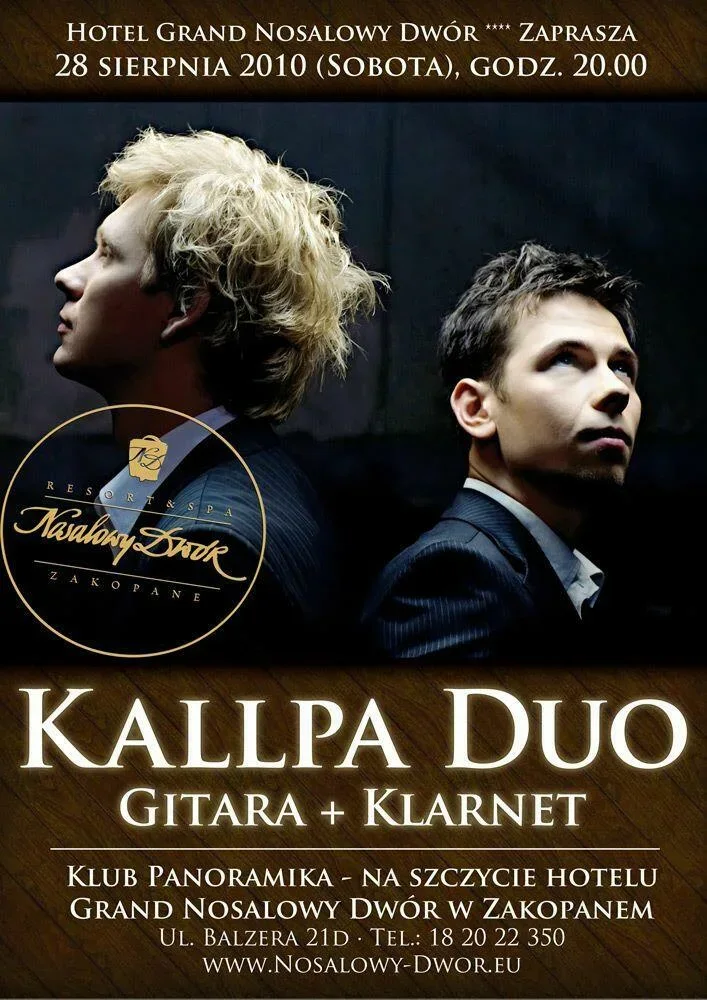 Gwiazdy w Grand Nosalowym Dworze **** - Kallpa Duo