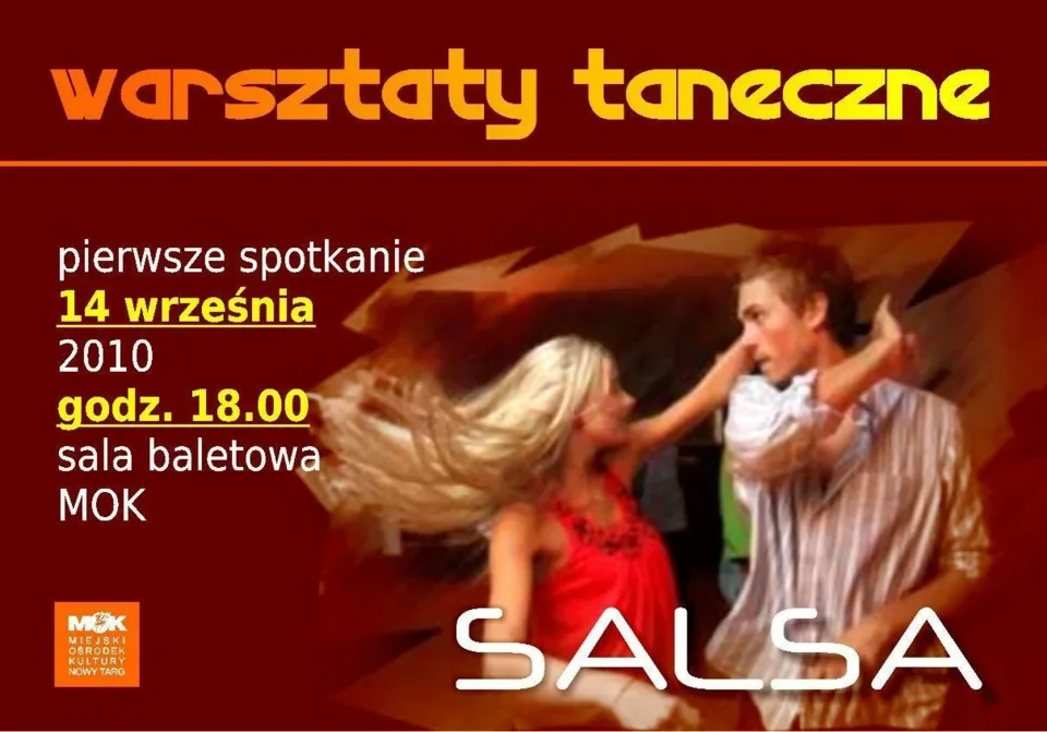 Warsztaty taneczne - Salsa - pierwsze zajęcia