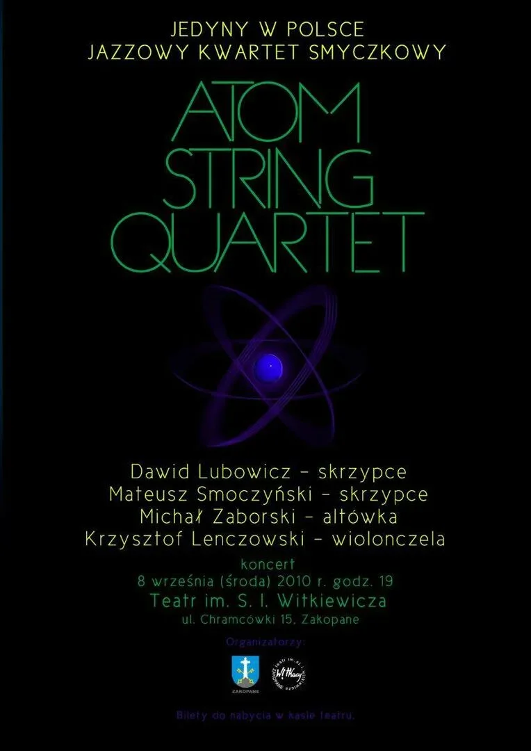 Jazzowy kwartet smyczkowy "Atom String Quartet"