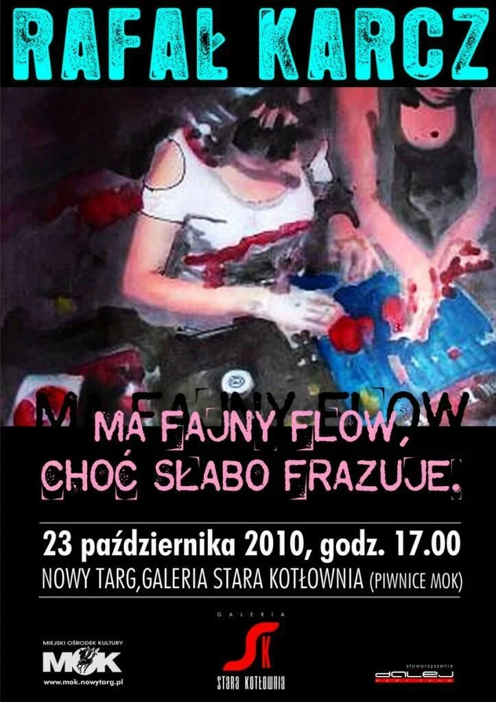 Rafał Karcz - ma fajny flow, choć słabo frazuje