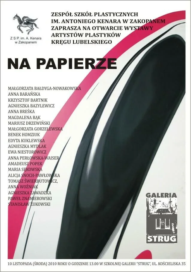 Otwarcie wystawy artystów plastyków kręgu lubelskiego "Na Papierze"