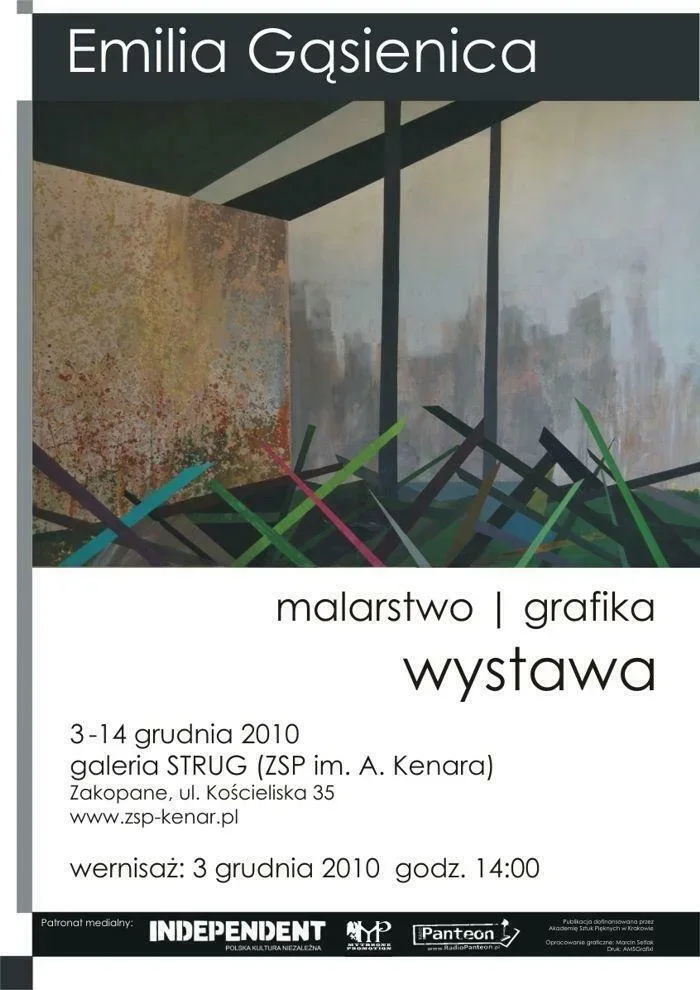 Malarstwo i grafika Emilii Gąsienicy