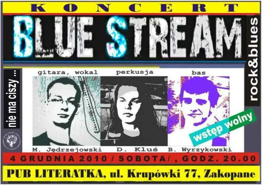Nie ma ciszy… Blue Stream w Literatce