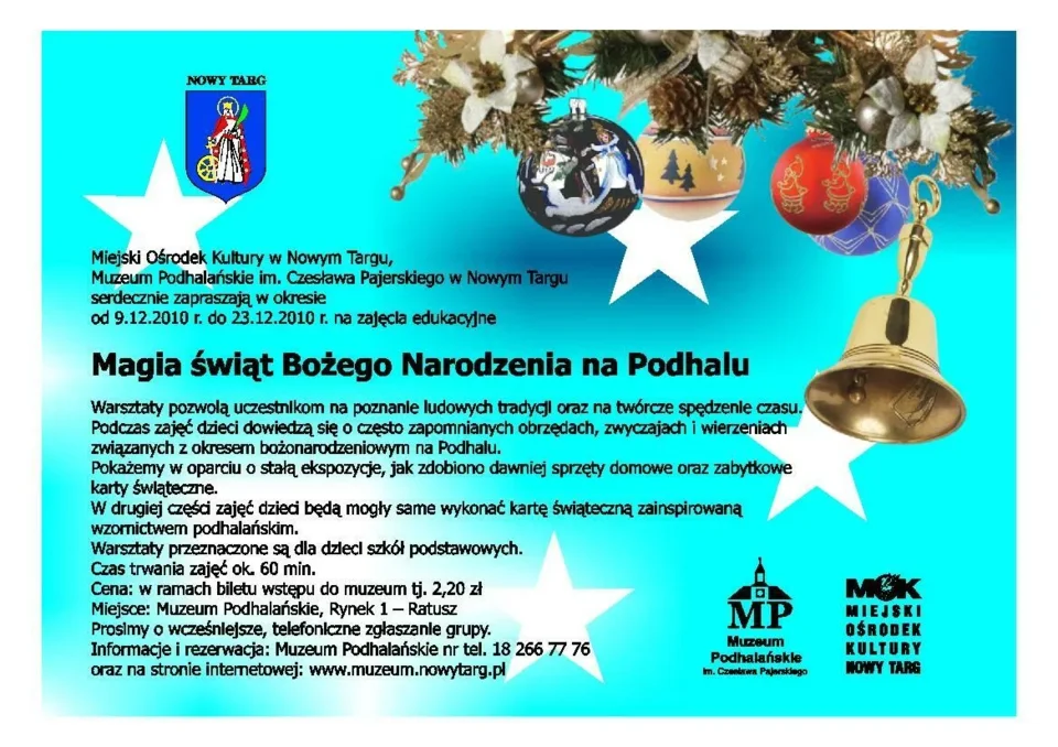 Magia świąt Bożego Narodzenia na Podhalu