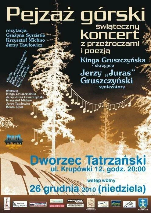 Pejzaż górski - świąteczny koncert