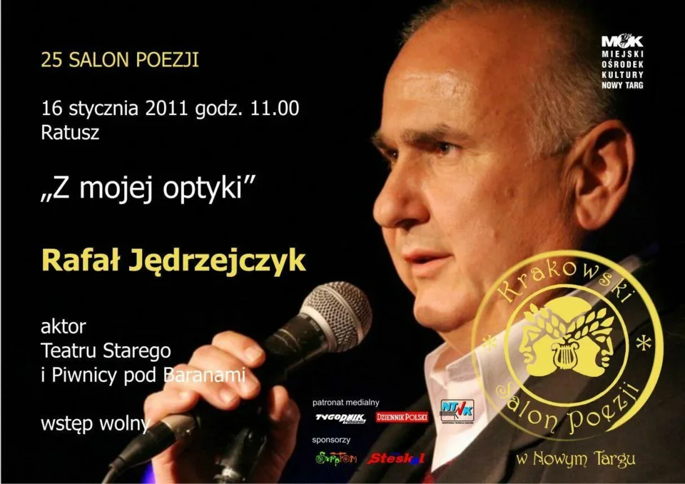 25 salon poezji - Rafał Jędrzejczyk