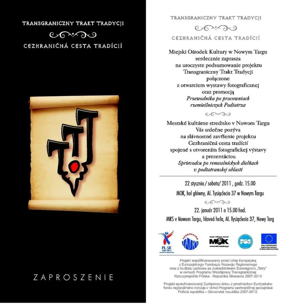Podsumowanie projektu "Transgraniczny Trakt Tradycji"