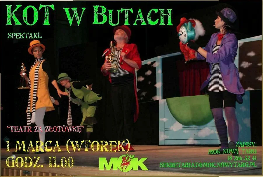 Kot w butach – spektakl