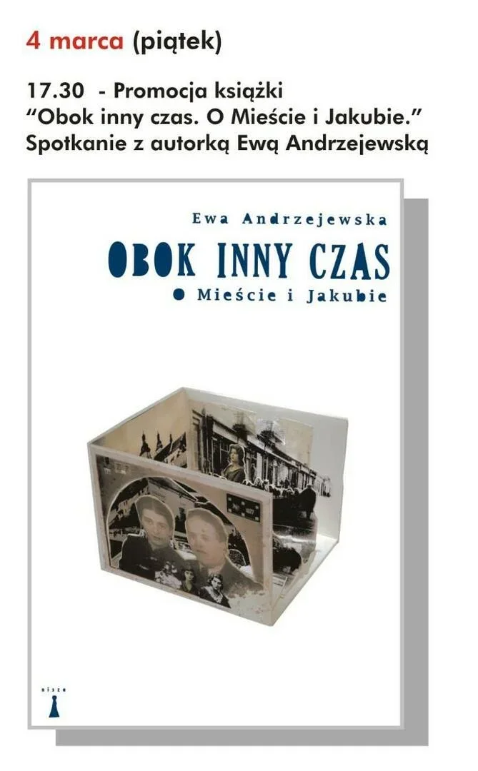 Obok inny czas. O Mieście i Jakubie – promocja książki