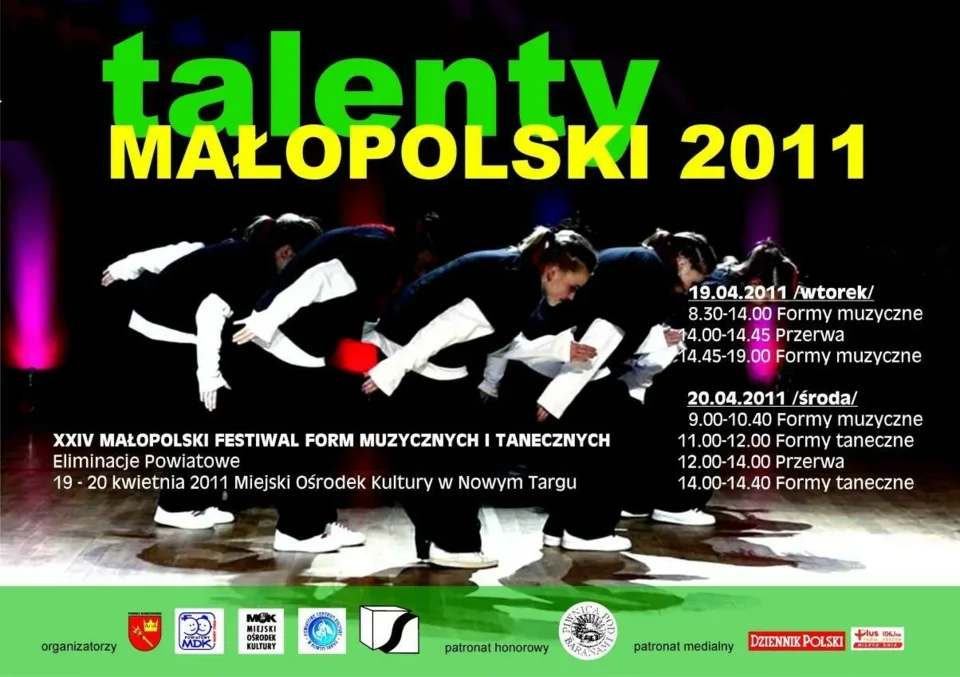 Talenty Małopolski - eliminacje powiatowe
