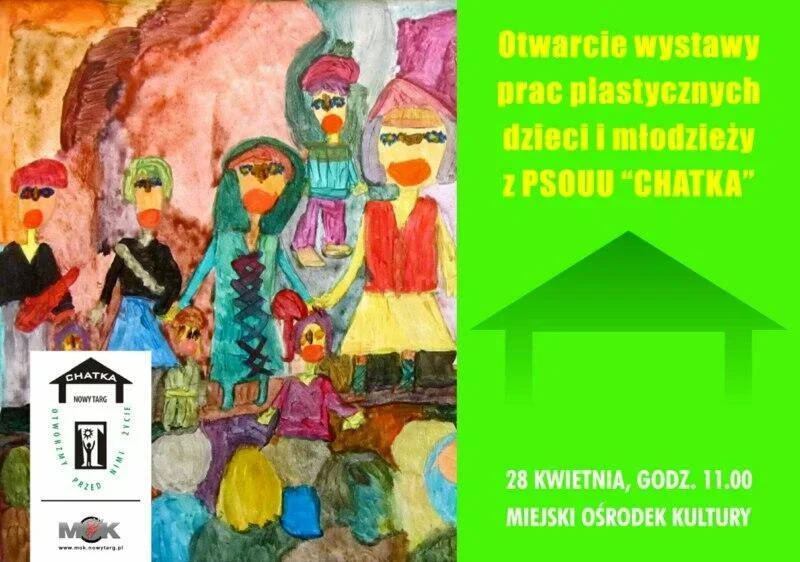 Otwarcie wystawy prac plastycznych dzieci i młodzieży
