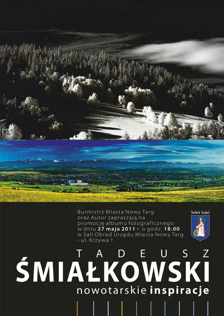 Promocja albumu fotograficznego Tadeusza Śmiałkowskiego pt. "Nowotarskie inspiracje"