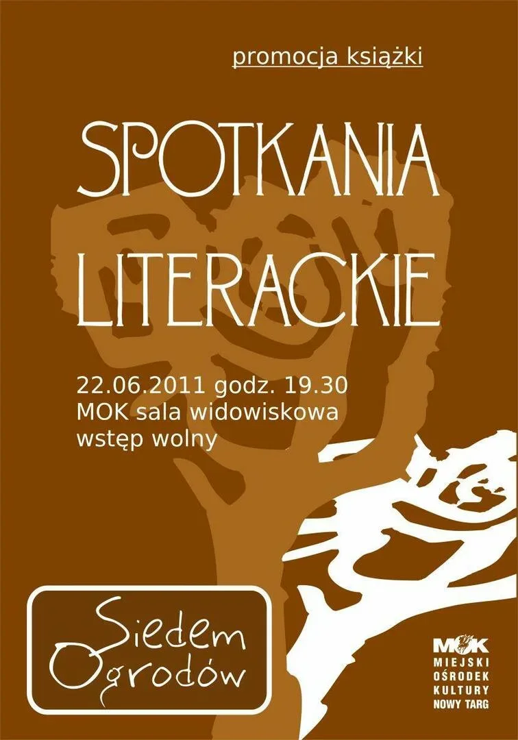 Promocja wydawnictwa "Spotkania literackie.siedem ogrodów"
