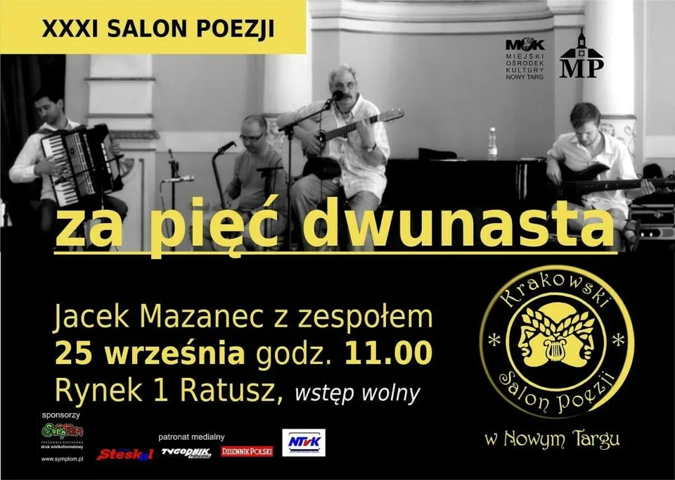 Salon poezji „Za pięć dwunasta”