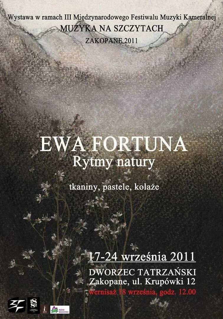 Wystawa Ewy Fortuny RYTMY NATURY