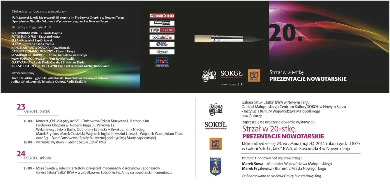 Jubileuszowa wystawa w Galerii Sztuki „Jatki” w Nowym Targu