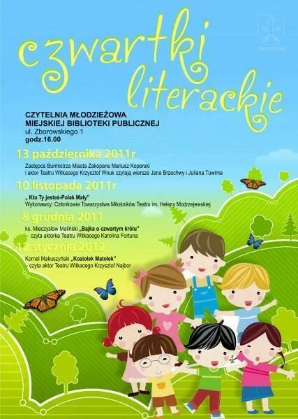 Czwartek literacki dla dzieci