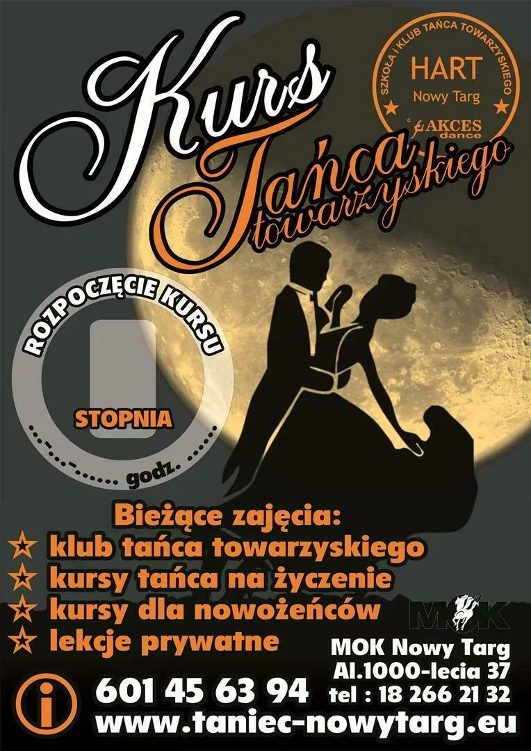 Kurs Tańca Towarzyskiego