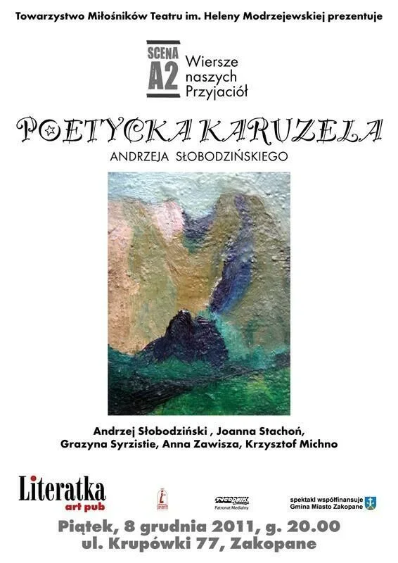 Wieczór poezji Andrzeja Słobodzińskiego