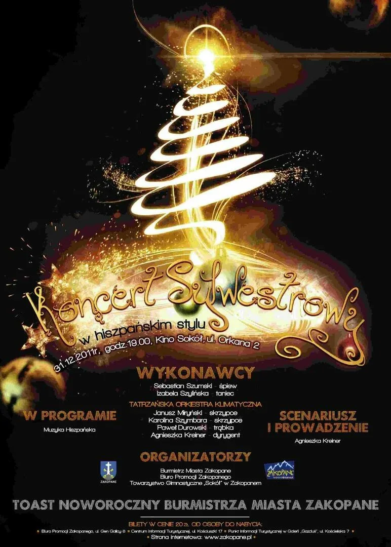 Koncert Sylwestrowy w Hiszpańskim Stylu