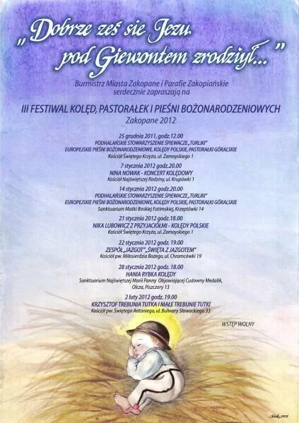 III Festiwal Kolęd, Pastorałek i Pieśni Bożonarodzeniowych