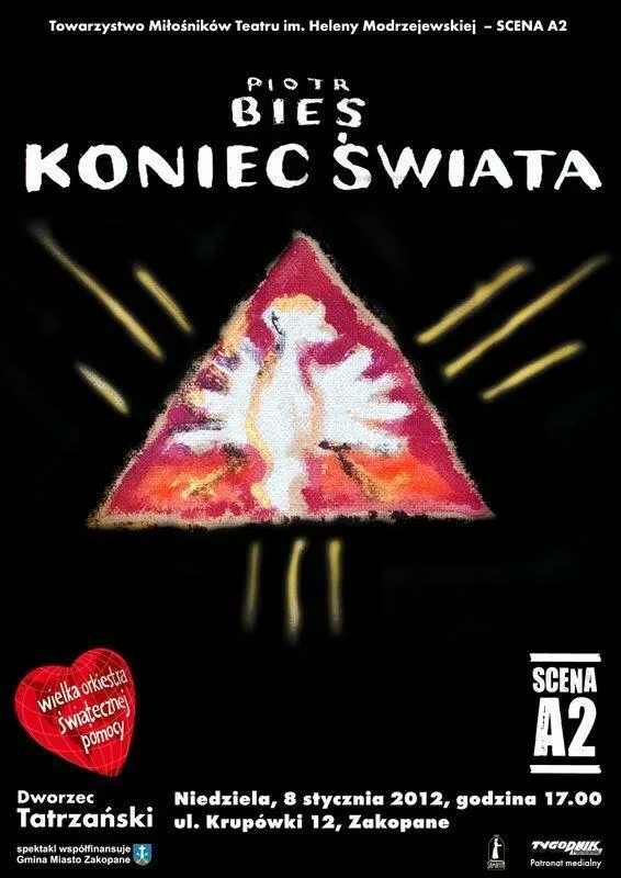 Scena A2. Spektakl: "Koniec świata" Piotra Biesa