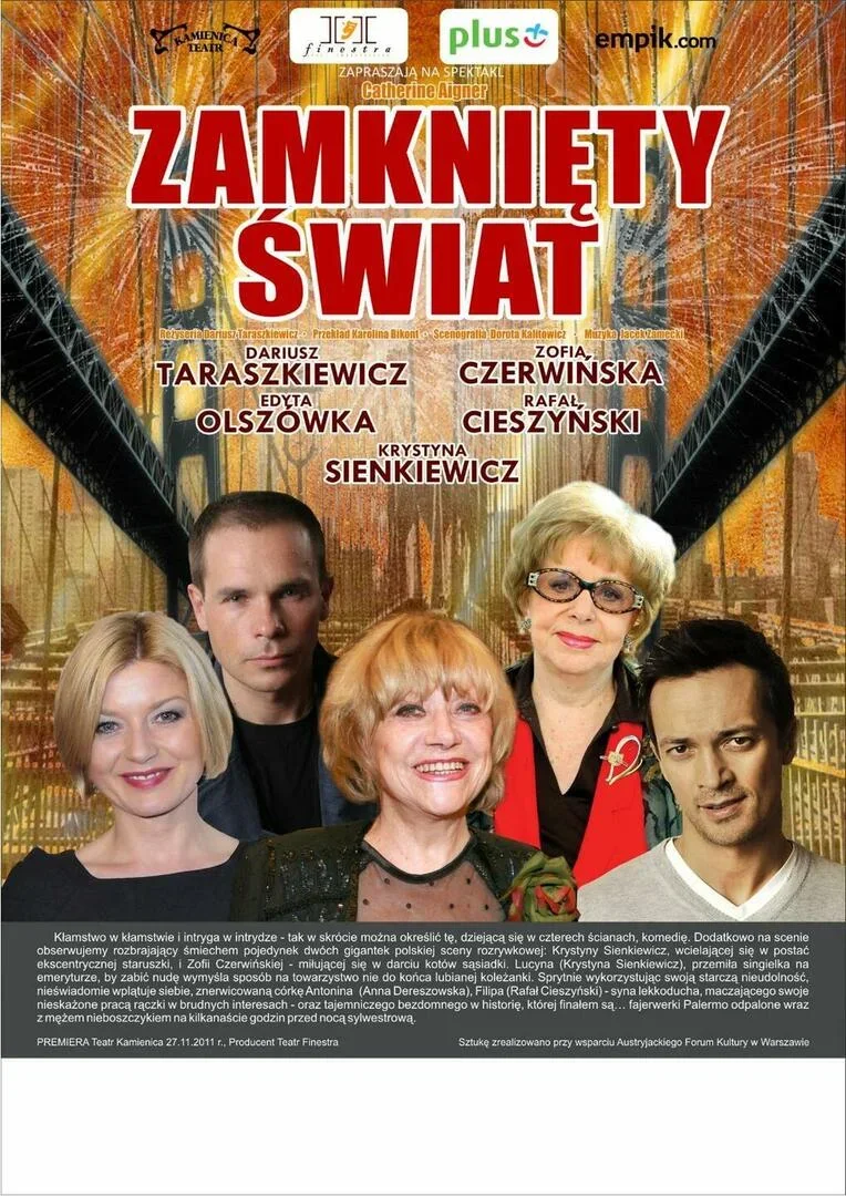 Spektakl "Zamknięty świat" Catherine Aigner