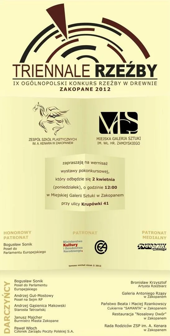 IX Triennale Rzeźby w Drewnie