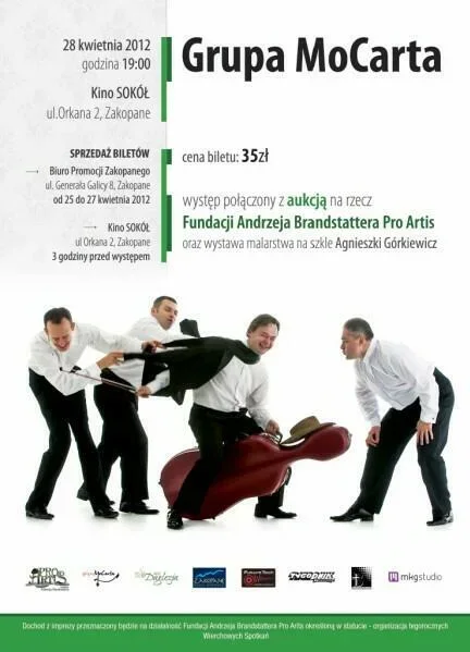 Koncert Grupy Mozarta połączony z aukcją charytatywną