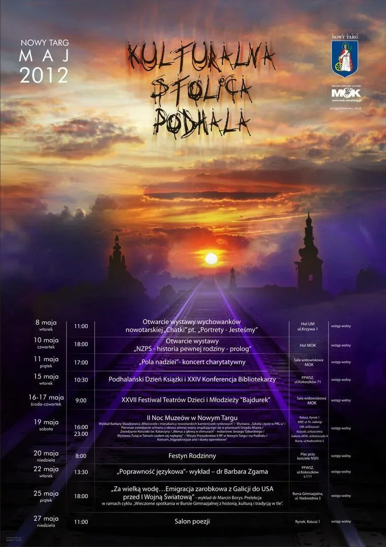 Kulturalna Stolica Podhala – Maj 2012